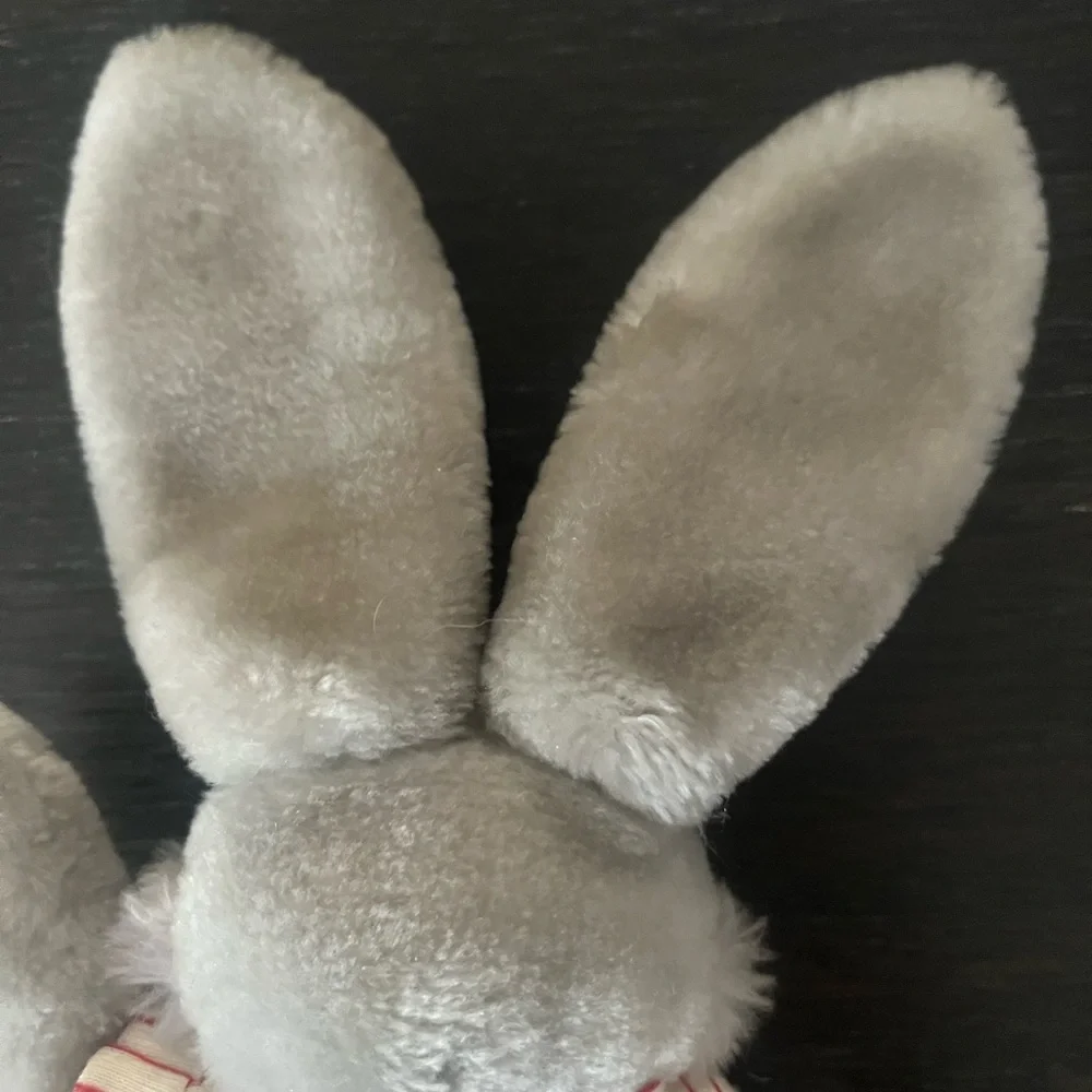 Gund Plush Bunny with Blue Overalls Dennis Kyte
